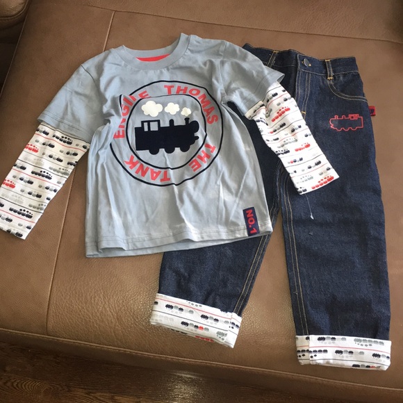 Thomas & Friends Other - NWOT THOMAS THE TRAIN 3T outfit